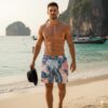 the tropical vibe swimshorts p130 مايوه الاجواء الاستوائية