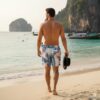 the tropical vibe swimshorts p130 مايوه الاجواء الاستوائية