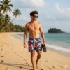 abstract ember swimshorts p155 مايوه الالوان التجريدية abstract ember swimshorts p155 مايوه الالوان التجريدية