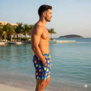 fruit fiesta swimshorts p154 مايوه مهرجان الفواكه