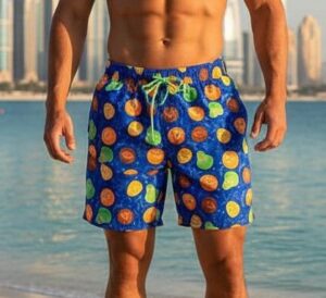 fruit fiesta swimshorts p154 مايوه مهرجان الفواكه