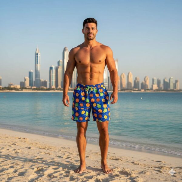 fruit fiesta swimshorts p154 مايوه مهرجان الفواكه