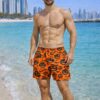 pumpkin party swimshorts p158 مايوه يقطينة الهالويين pumpkin party swimshorts p158 مايوه يقطينة الهالويين