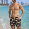 the happy pumpkin swimshorts p151 مايوه اليقطينة السعيدة