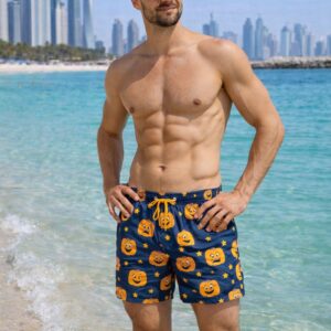 the happy pumpkin swimshorts p151 مايوه اليقطينة السعيدة
