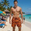 pumpkin party swimshorts p158 مايوه يقطينة الهالويين pumpkin party swimshorts p158 مايوه يقطينة الهالويين