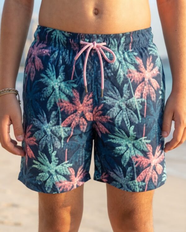 The Palmtree Swimshorts P112 مايوه الاشجار الاستوائية