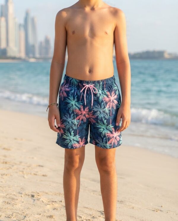 The Palmtree Swimshorts P112 مايوه الاشجار الاستوائية